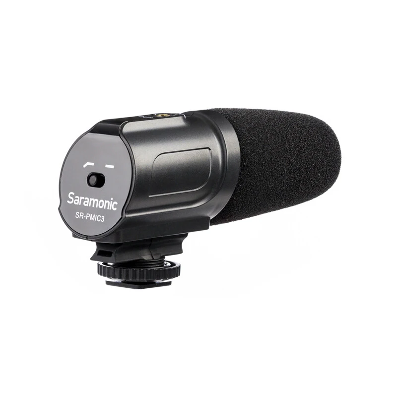 Микрофон для объемной записи SR-PMIC3 со встроенным Shockmount фильтр для фотоаппарата nikon Canon DSLR камеры