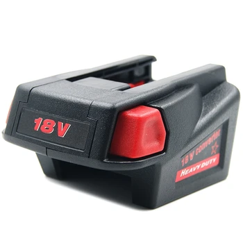 

USB Battery Adapter Converter for Milwaukee M18 18V Li-Ion Battery to V18 Li-Ion Battery Batteries Converter Adapter