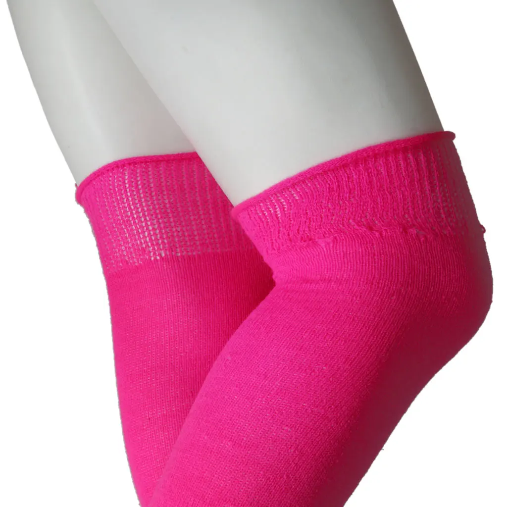 Sexy Rose Thigh High Over Knee Sock for Women Girl Hen Night Party Fancy Dress Costume