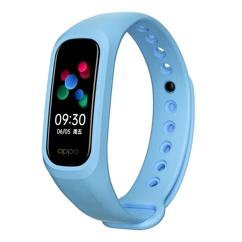 Vibrant Silicone Strap - Water-Resistant Sport Wristband Replacement Bracelet