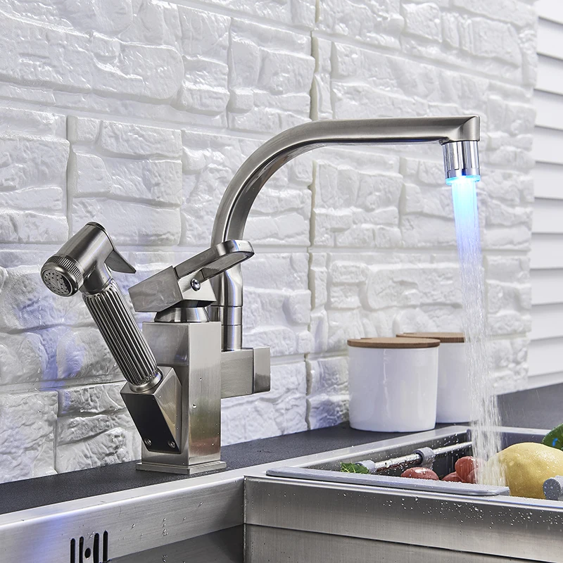 Free Shipping Factory Direct Sale Kitchen Faucet Chrome Finish