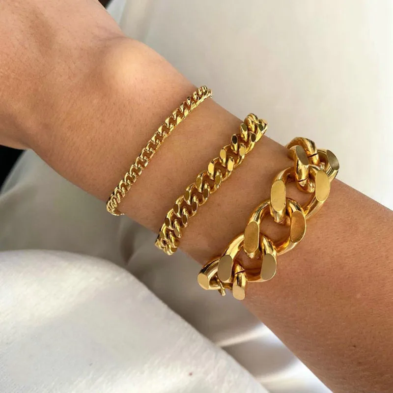 Bracelet Punk Chain Jewelry - AliExpress