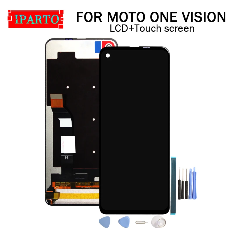 

6.3 inch for MOTO ONE VISION LCD Display+Touch Screen Digitizer Assembly 100% Original New LCD+Touch Digitizer for ONE VISION