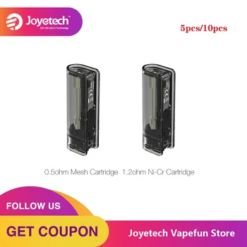 

5pcs 10pcs NEW Joyetech eGrip MINI Pod Cartridge 1.3ml Capacity E-cig Vape Pod 0.5ohm Mesh Coil/1.2ohm Coil for eGrip MINI Kit