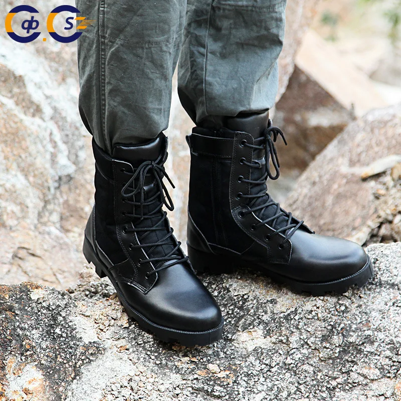 

CQB. Swat18 Years Spring New Style Outdoor Men Combat Training Protection Fighting Combat Boots