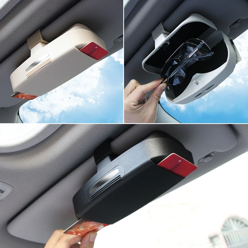 

Car Glasses Box Storage Holder Sunglasses Case For SEAT ST Ibiza Leon 1 2 3 Toledo Arosa Alhambra Exeo Supercopa Mii Altea