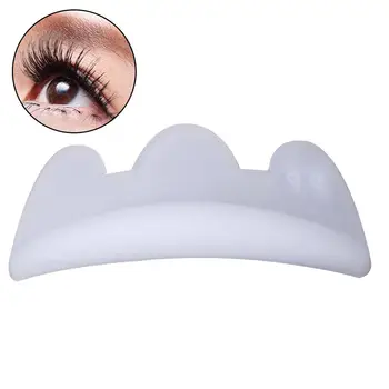 

5Pairs Solid Color Crown Silicone Eyelash Perm Pads Cushion Reusable Lashes Rod Including 5 size of silicone pad, meeting all of