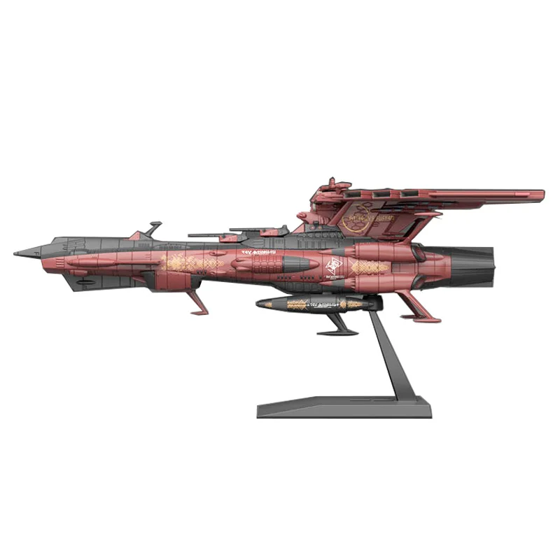 Оригинальный Bandai Yamato Andromeda класс линкор 2202 Ямато ПВХ в сборе фигурки