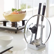 Simple kitchen storage racks metal with drain pan, lid rack , spoon rack , finishing supplies