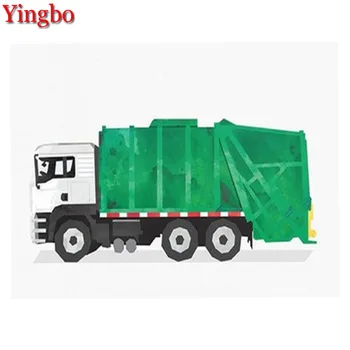 

5D embroidery diamond painting full diamond art Garbage Truck diamond mosaic pattern home decor DIY handmade amazing artworks,