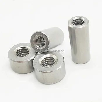 

M8 stainless steel screw rod nut mirror nail Glass acrylic Decorative Nail advertising screw bracket fixed nail