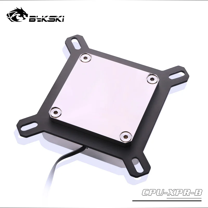 Водяной блок для процессора Bykski используется INTEL LGA1150 1151 1155 1156 2011 X99 прозрачная RGB