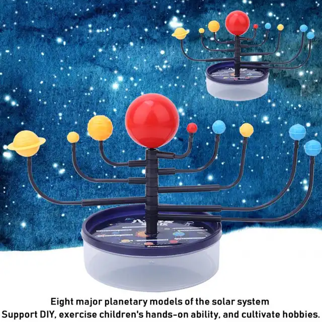 Us 699 33 Off2 Boxpack Milky Way Solar System Planets Model Diy Schools Physical Science Experiments Educational Toy For Children Gift On
