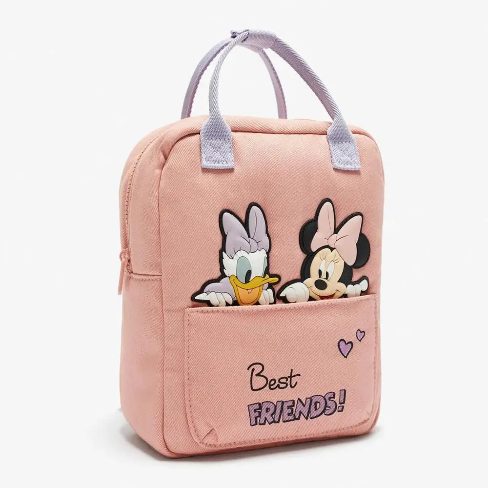 Promoción Nueva moda de los niños de Disney bolso de Mickey Mouse niños es Bacpack primavera otoño Mickey Minnie diseño de ratón mochila regalos de los niños Zn7mzLw0ERn