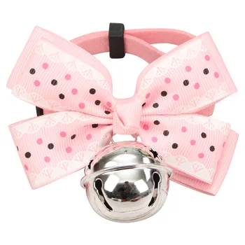 

Fashion Necklace Cat Collar Camo Beautiful Cute Christmas Cat Collar with Bell Bow Tie Collares De Gatos Pet Necklace YY50CC