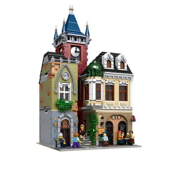 

Creator Expert Twon Old Pub Bricks Set Building Bricks Toys Compatible Lepining City Street View Set Kids Gift