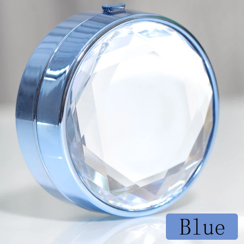 New Diamond Pattern Contact Lens Companion Box Beauty Lenses Box Contact Lens Case