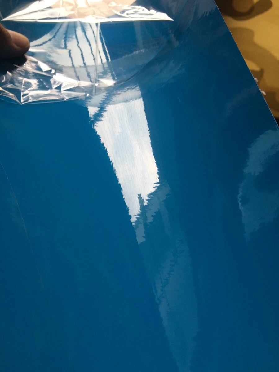 miami blue gloss vinyl car wrap film wrapping foil stickers  (2)