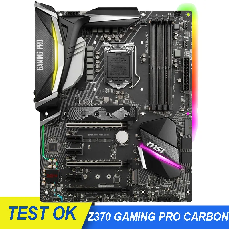 Материнская плата MSI Z370 GAMING PRO CARBON LGA 1151 Intel 64 Гб DDR4 ATX Core i7/i5/i3 б/у | Компьютеры и офис