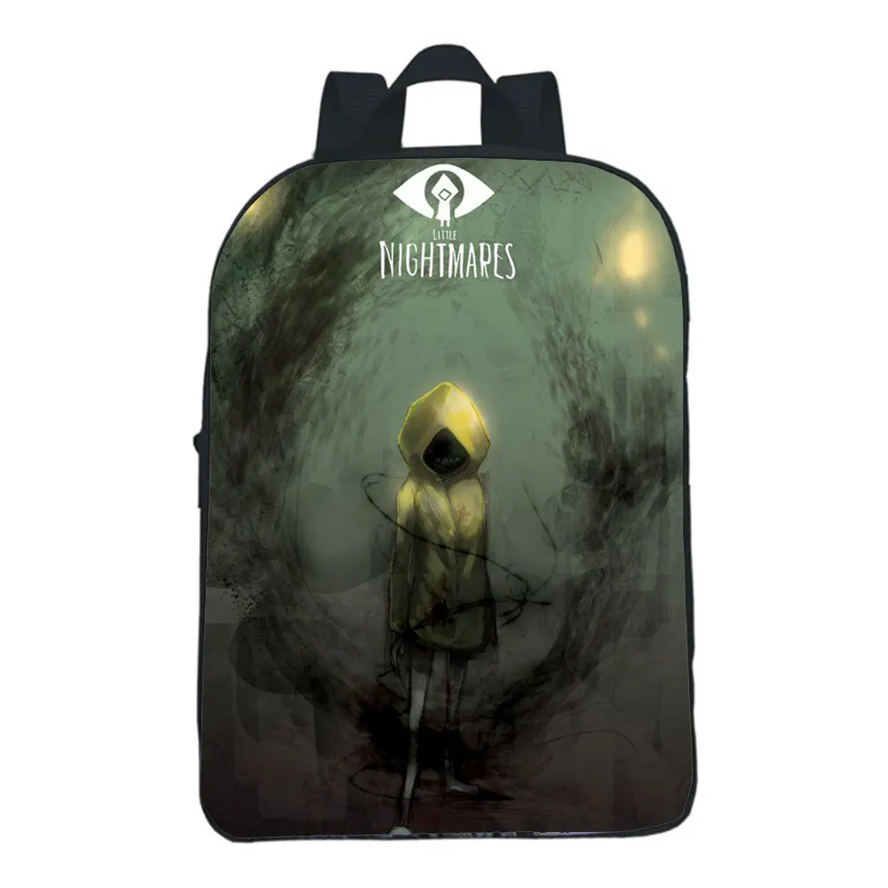 Kids Little Nightmares Backpack Boys Girls Mochila Toddler Cartoon Game Knapsack Baby Children Toddler Rucksack