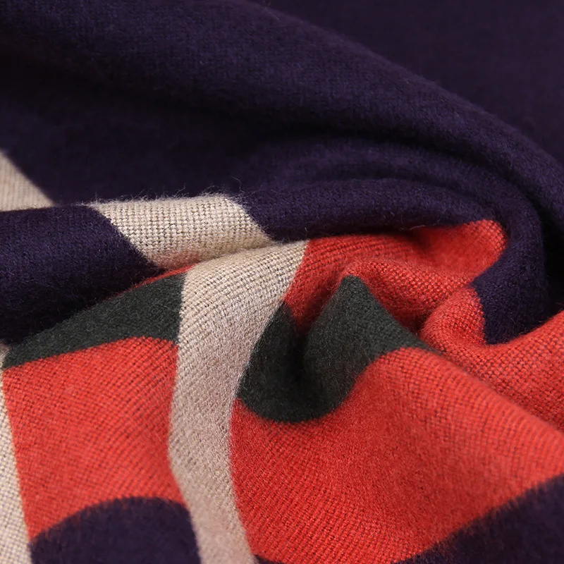 Роскошный бренд зимний шарф мужской кашемировый плед-шарф мужской бренд Шаль Обертывание теплый вязаный Bufandas деловые мужские шарфы