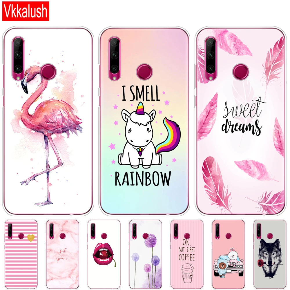 

For Honor 10i Case Honor 10i HRY-LX1T Case cute Silicon tpu Back Cover Phone Case For Huawei Honor 10i Honor10i 10 i 6.21 inch