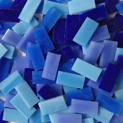 P 100g Irregular Mosaic Tile Glass Art Glass Mixed Color DIY Crafts Wall Handmade Candlestick Glass Mosaic Candle Holder Materials - Цвет: P