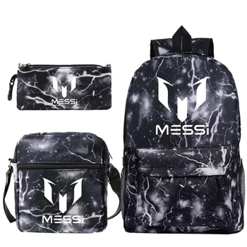 

Messi Fashion Backpack Boys and Girls Fashion Backpacks Teenage Travel Backpack Hiking Backpack Anime Backpack