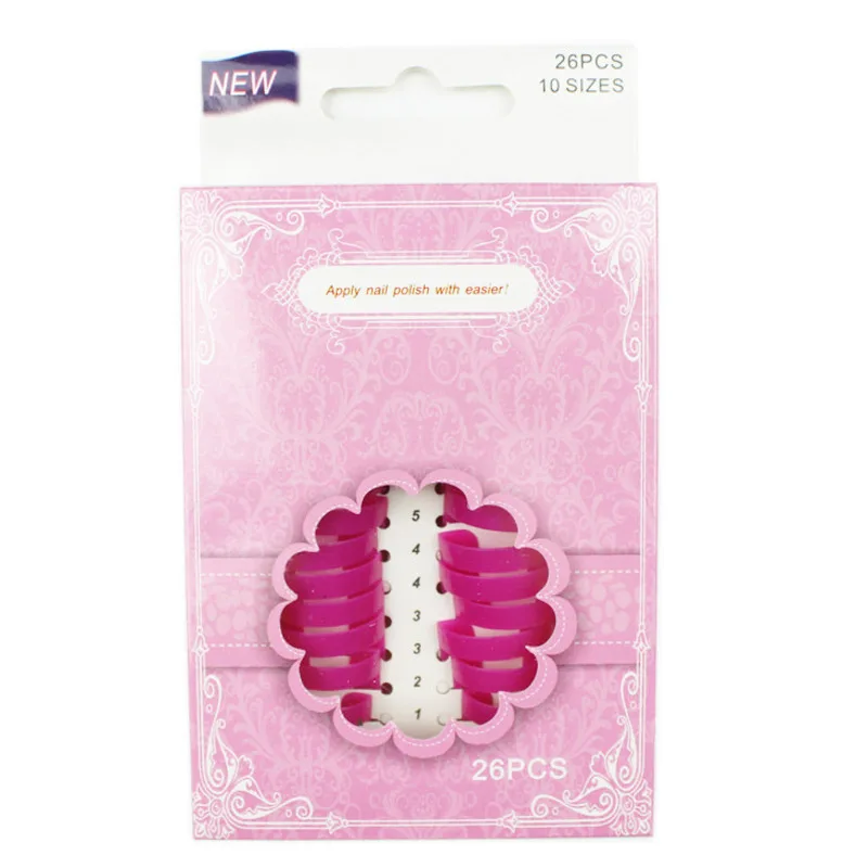 

Nail Form Guide Sticker 26Pcs/Set Nail Polish Gel Varnish Protector Tool for Manicure Spill-proof Finger Cover Nailart Supplies