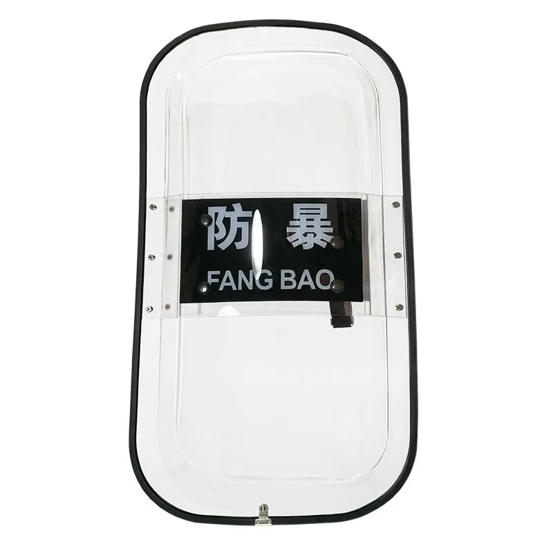 Transparent PC Riot Shield Security Equipment Hand-Held Protect Yourself With Rounded Edges And High Quality | Безопасность и