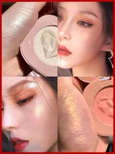 

8 Colors New Highlighter Facial Bronzers Palette Makeup High Gloss Shimmer Powder Face Brighten Contouring Shimmer Shiny Powder