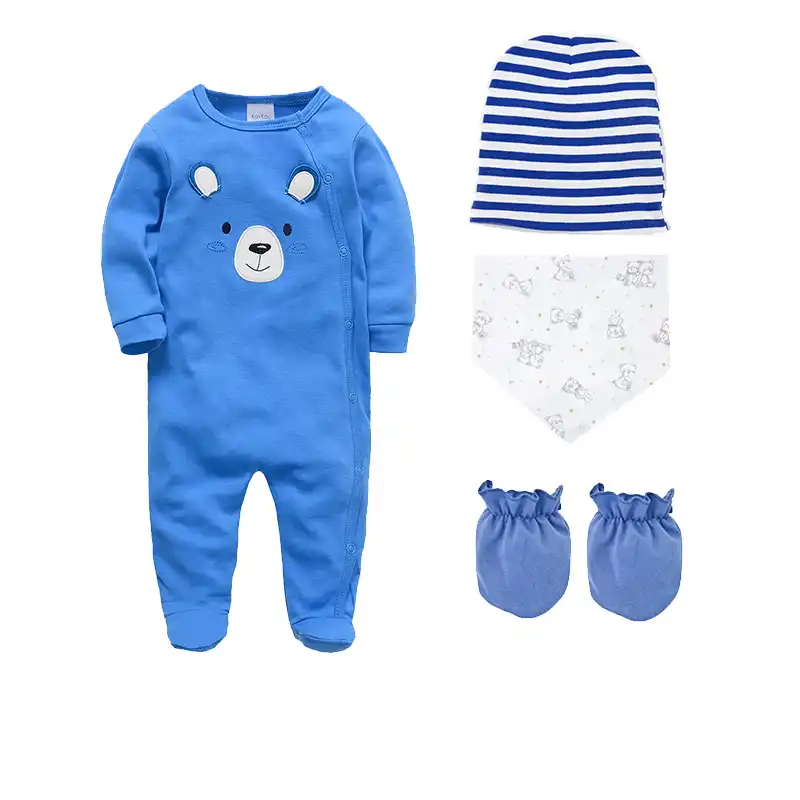 newborn sleepsuit set