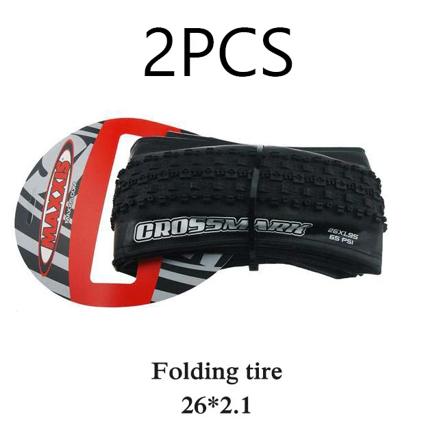 2pc MAXXIS 26 CROSSMARK Bicycle Tire 26*2.1 27.5*1.95 Steel Wire