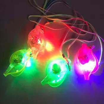 

LED Glowing Light Conch Shape Whistle Sea Snail Flash Toy Gifts Children's Day Birthday Party Canival Supplies Noise Maker Prop