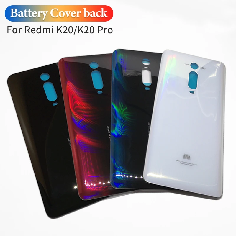 Для Red mi K20 Pro Задняя стеклянная крышка для батареи Mi 9T Крышка Замена|Корпусы и