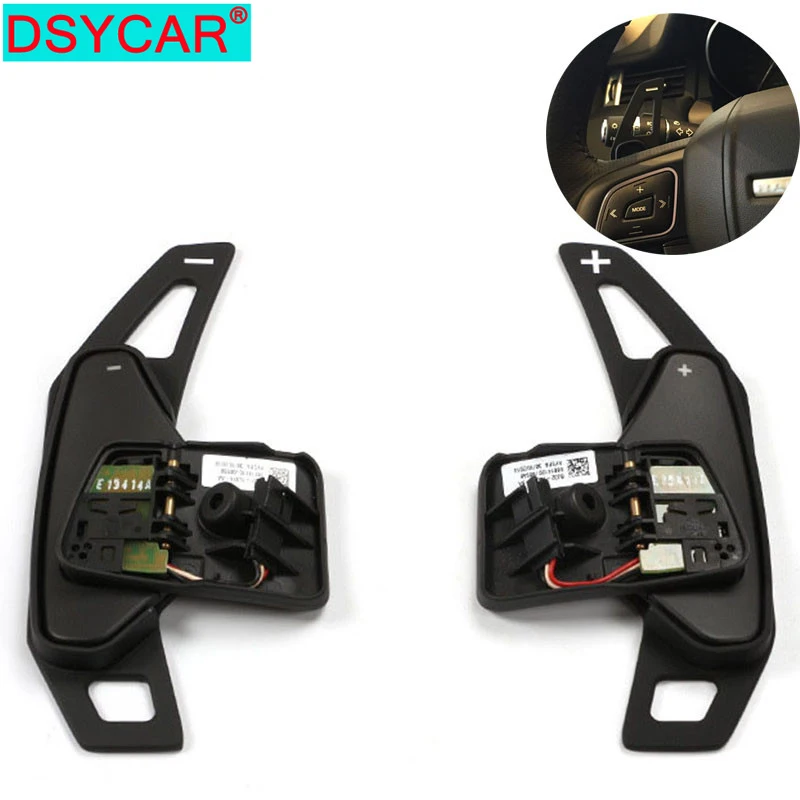 

1Pair For Land Rover Aurora Freelander 2 Discoverer Range Rover Jaguar Steering Wheel Shift Paddle Extension Car Styling