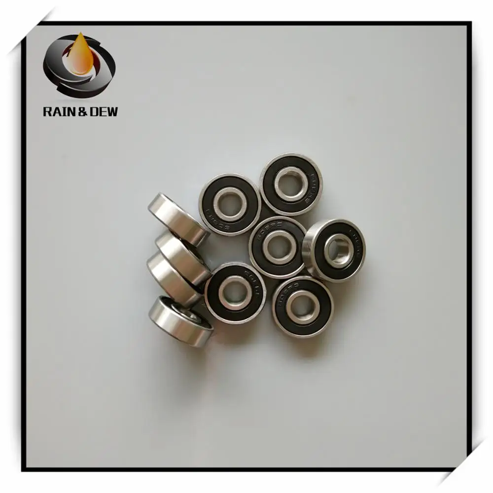 10 шт. 608RS подшипник 8*22*7 мм ABEC-7 скейтборд скутер 608 2RS шарикоподшипник миниатюрный скейт ролик 608-2RS 608 RS подшипник