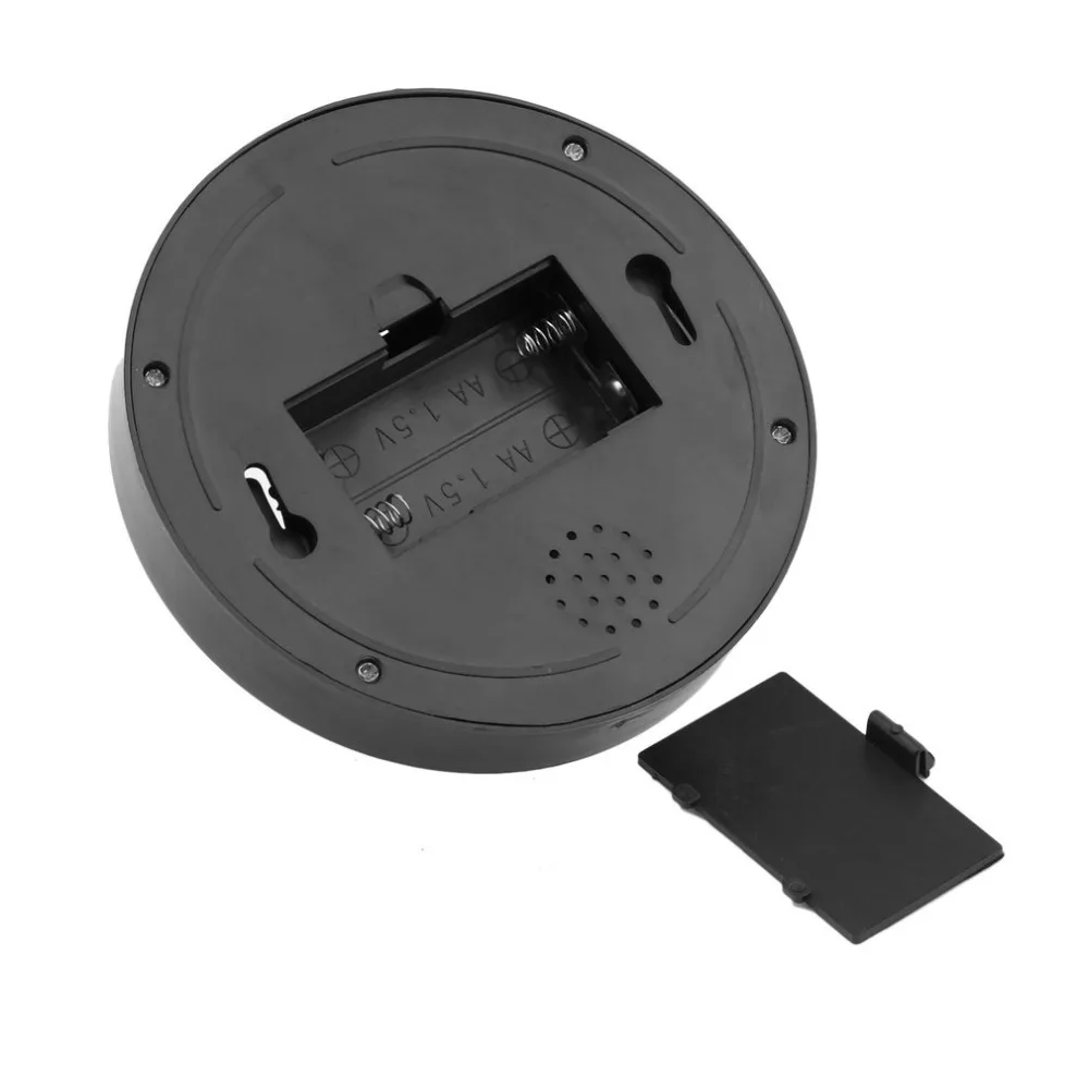 Черная пластиковая умная домашняя/уличная купольная поддельная камера видеонаблюдения с мигающим красным светодиодный светильник CA-05