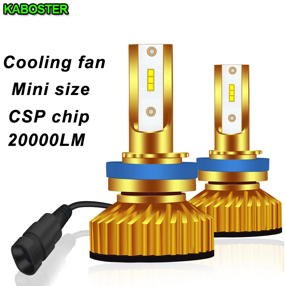 H11 H4 H7 Led 12V Mini 9005 9006 фары лампа лм высокая яркость H8 H9 Hb3 Hb4 H1 H3 светодиодные
