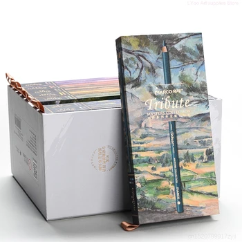 

Luxury Marco Master Tribute Oily Series 80 Color Pencils Professional Oil Based Leads Hand-Painted Colored Pencils Set for Art