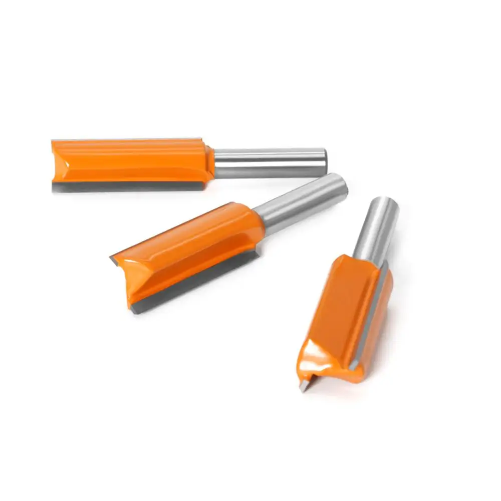 8mm Shank Tungsten Carbide Double Flute Woodworking Router Bit