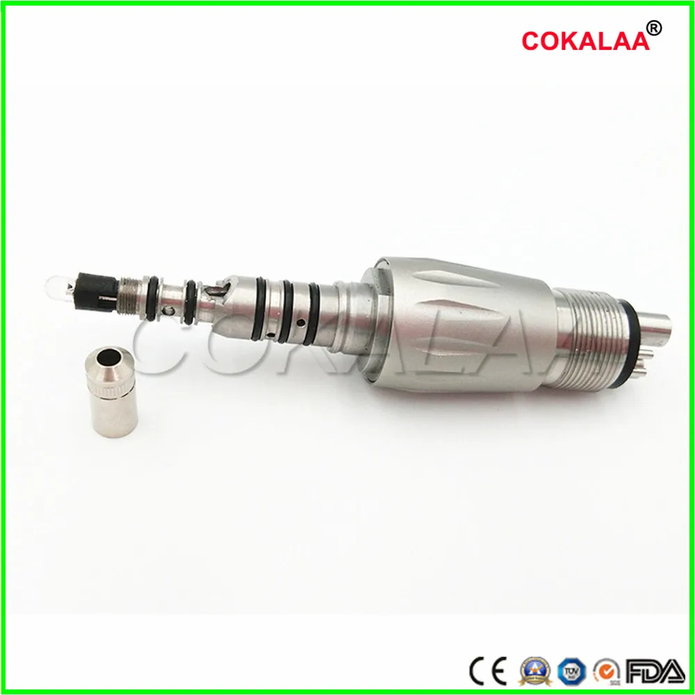 1 шт. генераторный адаптер муфта для оптоволоконного соединения, совместимый с Kavo Multiflex муфта светодиодный 4 отверстия midwest муфта