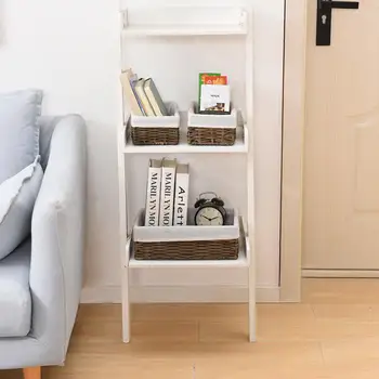 

3pcs/set Handmade Wicker Storage Baskets Set Shelf Baskets Woven Decorative Home Storage Bins Decorative Organizing Baskets