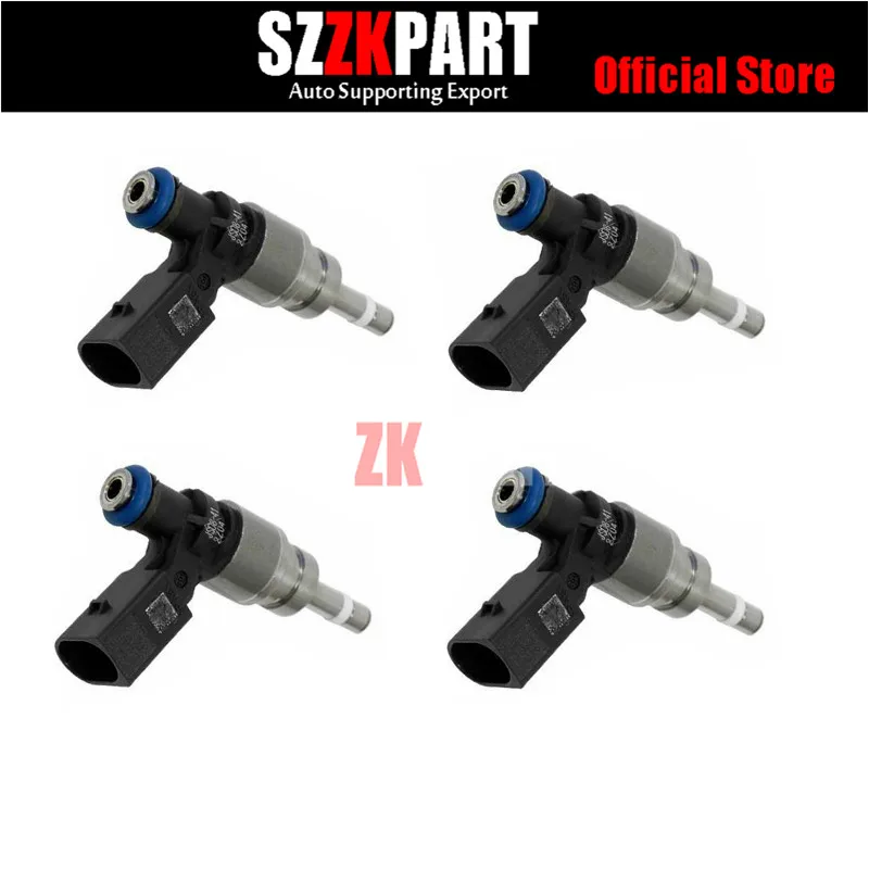 

4x OEM 079906036D FIJ0008 Fuel Injector Nozzle For 2008-2011 R8 RS4 4.2L V8
