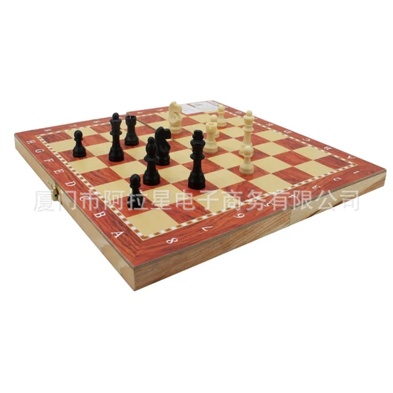 

Children'S Educational Board Toy Chess Set Three-in-One Students Entertainment Teaching Aids Children Interest Training Toy