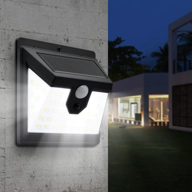 Waterproof Outdoor Solar LED Motion Sensor Light for Gardens and Courtyards