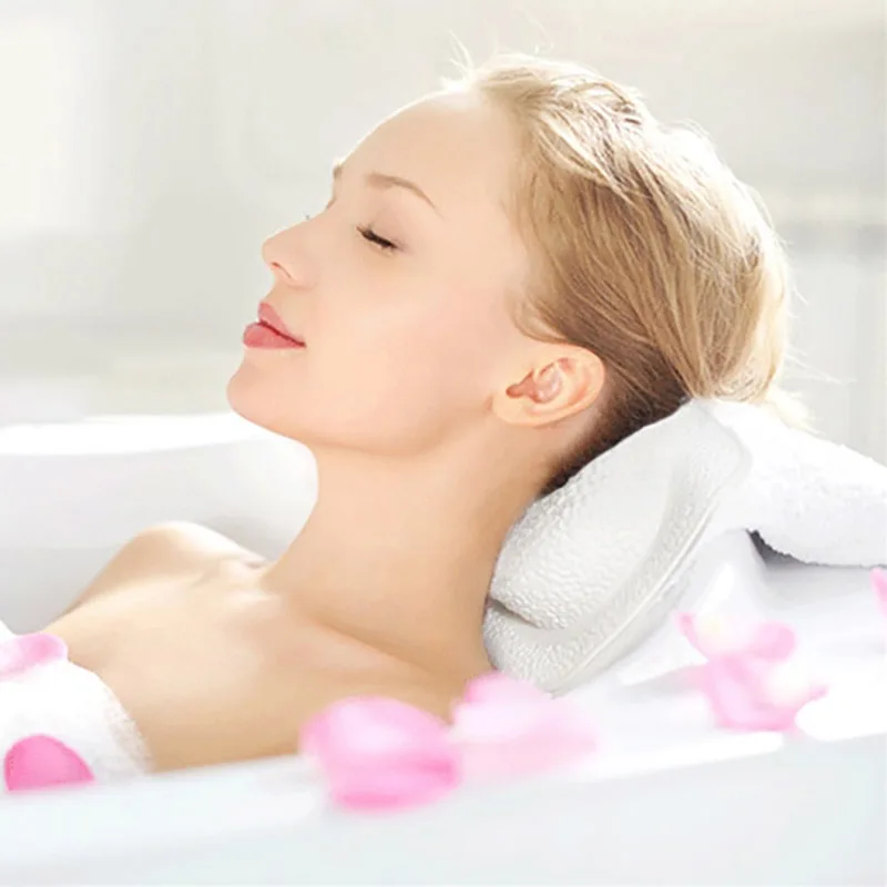 Bath Pillow 25 Suction Cups Suckers Soft Massage Surface