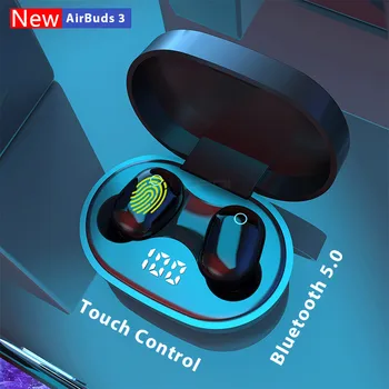 

Wireless Bluetooth Earphone with Microphone Sports Waterproof Wireless Headphones Headsets Touch Control Music Earbuds For Phone