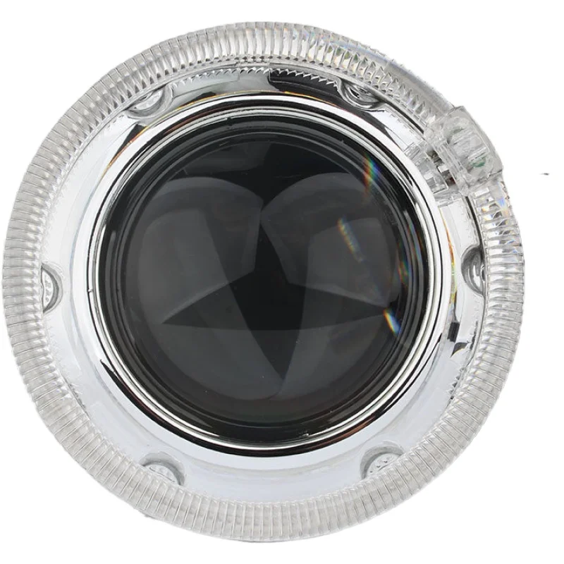 LED Running Lights Angel Eyes HID Bi xenon Projector Lens for golf G.T.I Headlights H4 H7 Car Retrofit Headlamp Devil | Автомобили и