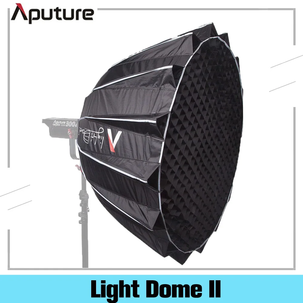Aputure Light Dome II Studio Reflector Softbox Bowens Mount с сетчатым рассеивателем вспышки для Storm LS C120D 300D II|Рассеиватели